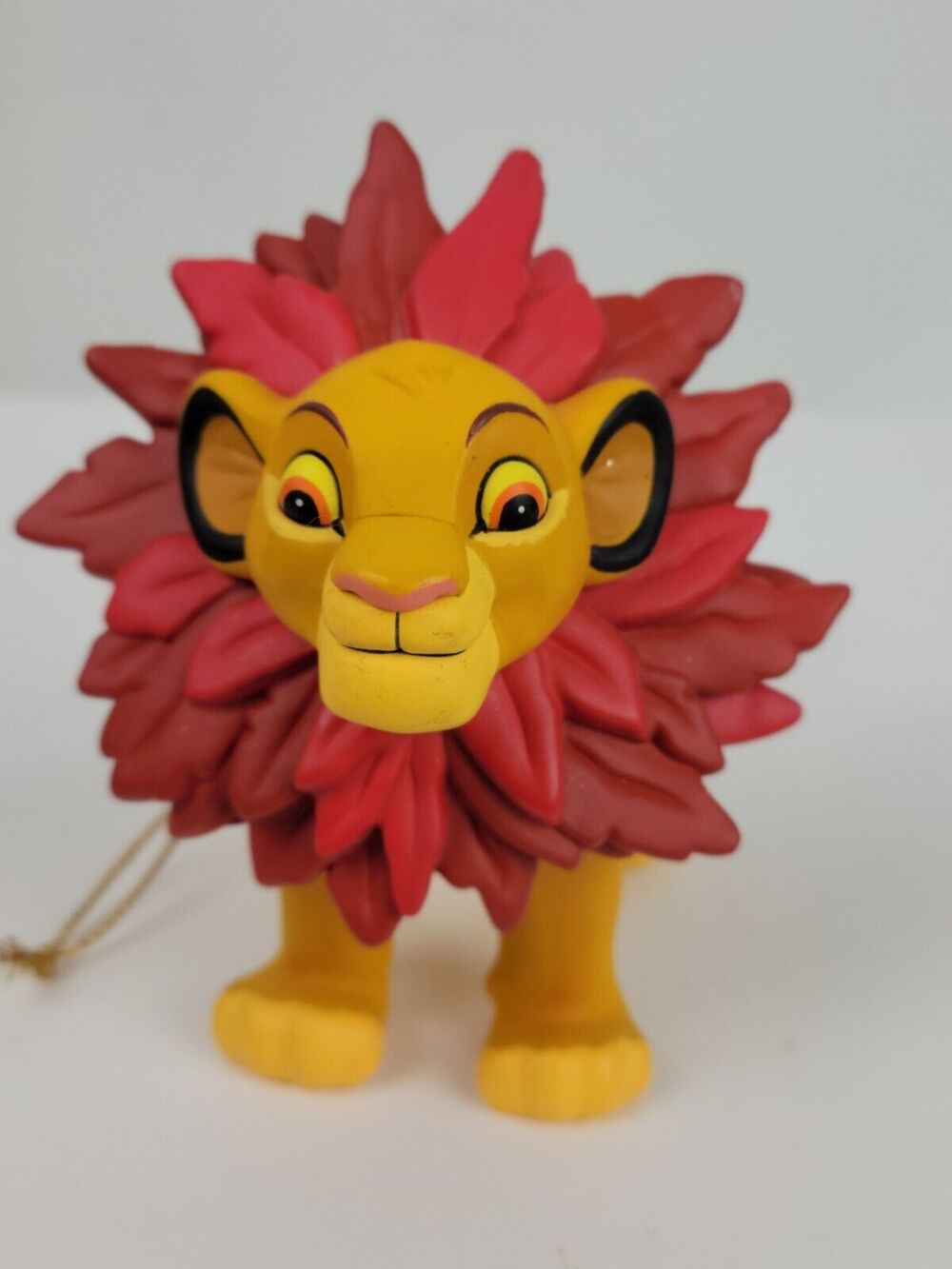 Grolier Disney Simba Standing Large Mane 3.5 Ornament Vintage Bright Colors